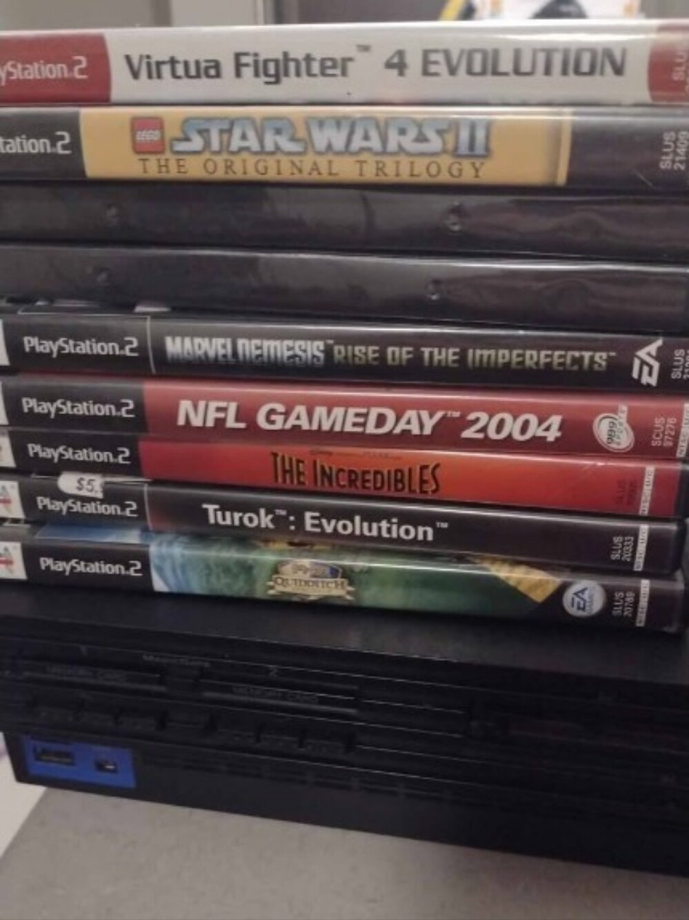 Ps2 Bundle 11 Games And 2 Controllers Tested And Working